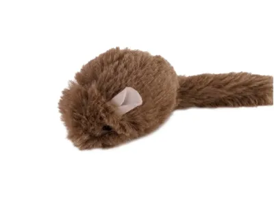 Vadigran Pluche Muis Katten speelgoed - Bruin