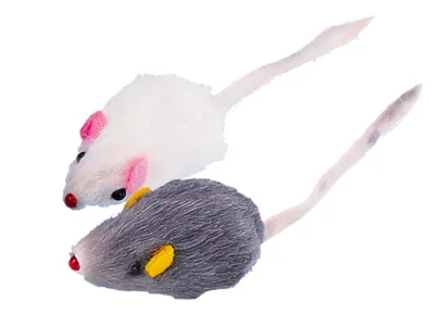 Vadigran Muis Korthaar Kattenspeelgoed - Assortiment (4 stuks)