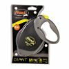 Flexi Giant zwart/neon M (riem 8 m)