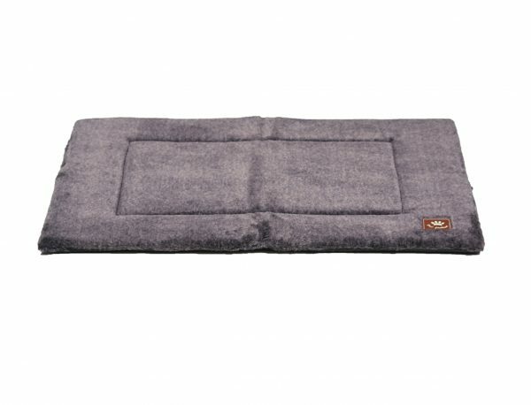 Platte matras Coban donkergrijs 90x58cm