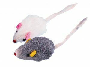 Speelgoed kat muis kort haar Ass. 5cm (4)