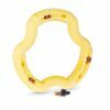 Speelgoed hond TPR ring Yellow Vanilla 21cm