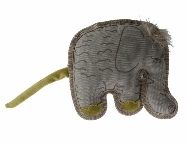 Speelgoed hond canvas olifant 18cm