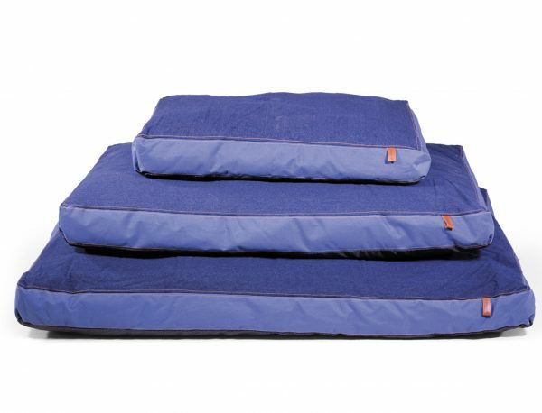 Matras Bluedenim donkerblauw 110x70x10cm