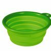 Reis eetpot silicone groen 13cm