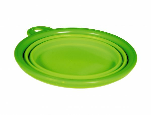 Reis eetpot silicone groen 13cm