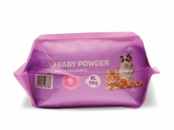 Cat litter Clump Babypowder 6 kg