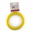 Speelgoed hond rubber ring geel Ø15cm