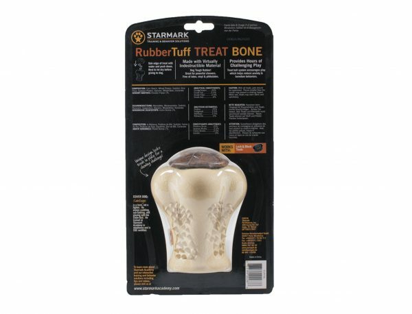 Starmark RubberTuff Treat Bone L Ø9,5x11,5cm