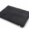 Matras Memory Foam grijs pluche 100x70x8cm