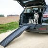 Hondenloopplank plooibaar ABS grijs 152x40cm