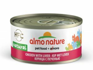 HFC Cats 70g Natural - kip met lever