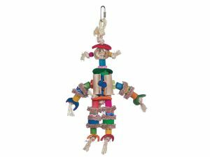 Speelgoed vogel Scarecrow veelkleurig 29cm