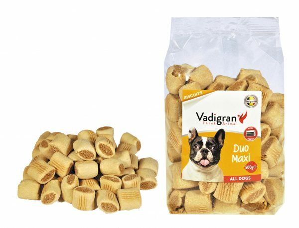 Snack hond Biscuits Duo Maxi 500g