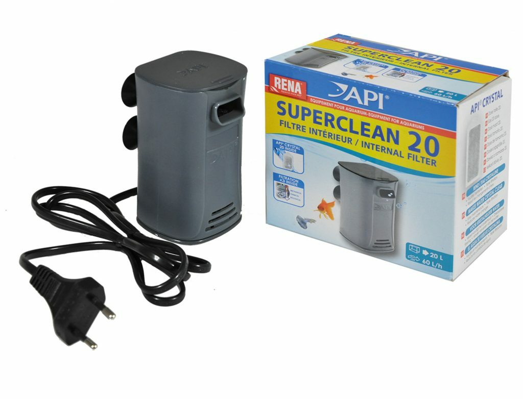 Api Filtre Intérieur New Superclean 20 Rena - Pour Aquarium à Prix