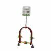 Speelgoed vogel plexi Swing multikleur 26cm