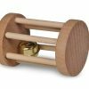 Speelgoed knaagdier hout wortel 9,5cm&rol 7cm (2)