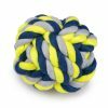 Katoenen bal blauw-geel 280g Ø10,5cm