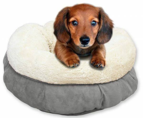 AFP Lambswool Donut Bed TAN Beige