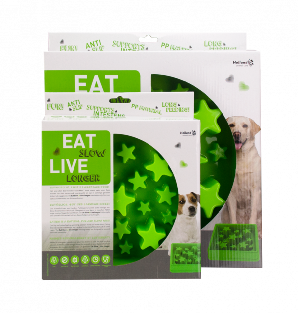 Eat Slow Live Longer Star Green L