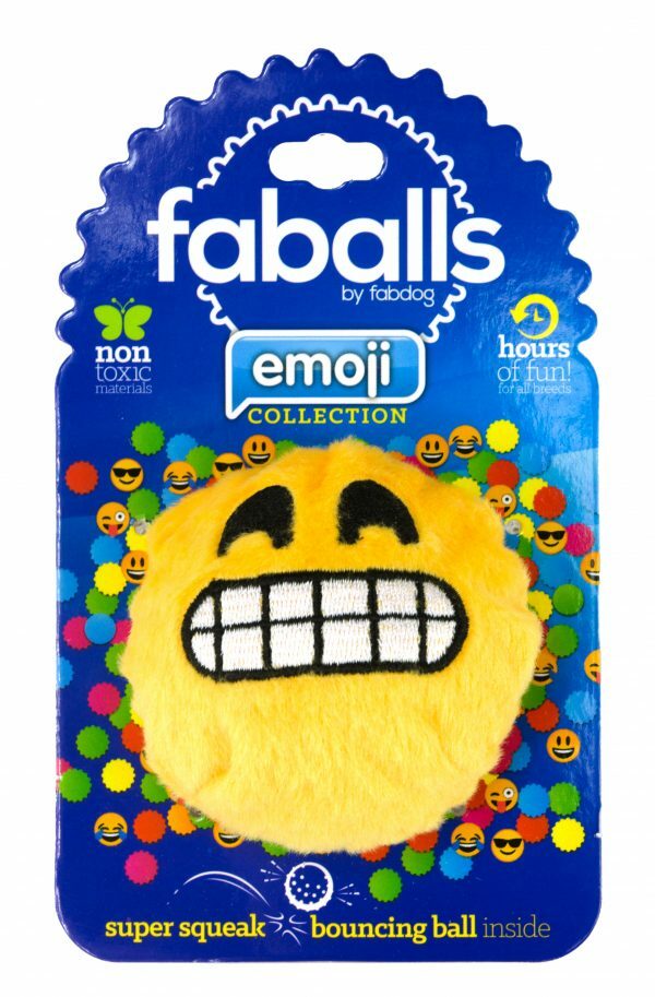 FabDog Grin Emoji Faball M 10 ,1 cm