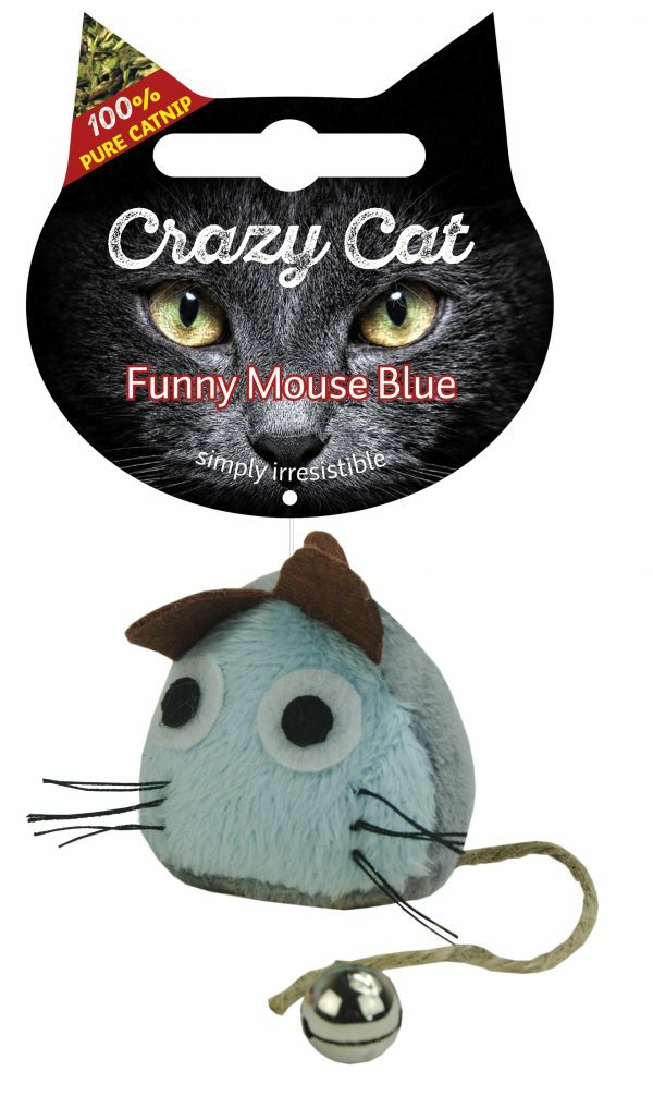 Crazy Cat Funny Mouse lila vol met Madnip
