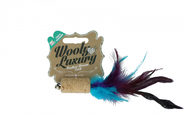 Wooly Luxury Feather Dream Cork Purple