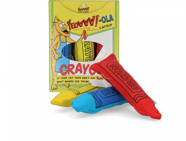 Yeowww!-ola Crayon 3-pk