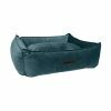 Wooff hondenmand Cocoon Velours Petrol 70x60x20cm