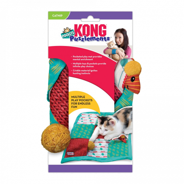 KONG Cat Puzzlements Pockets