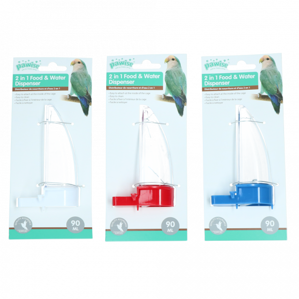 Pawise Bird feeder,90 ml/12 cm