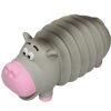 Speelgoed hond latex Hippo ribble 19,5cm