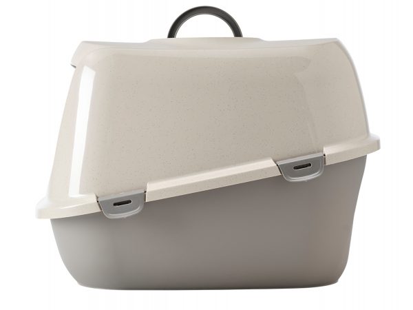 Toilethuis HP Leo taupe  XL 64x46x45cm