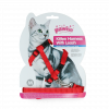 Pawise Kitten Harness Leash-Red/Blue