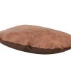 Kussen Snooze lederbruin 52x35cm S