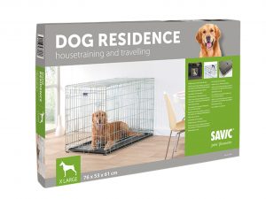 Draadkooi opvouwbaar Dog Residence 108x71x77cm