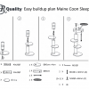 Krabpaal Maine Coon Sleeper de luxe Light Grey